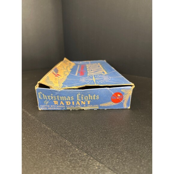 Vintage Radiant Christmas Lights GE Mazda Bulbs - Picture 5 of 9